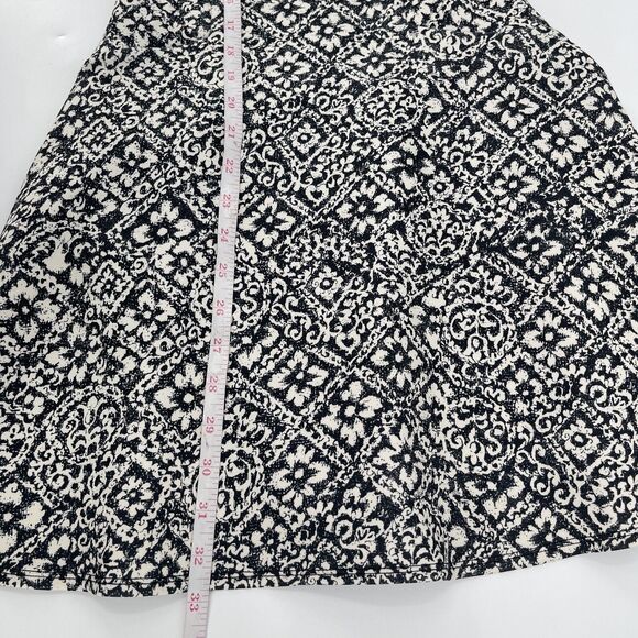Abercrombie Fitch Womens Dress Size XSmall Gray Floral Racerback Skater Mini - Picture 9 of 9